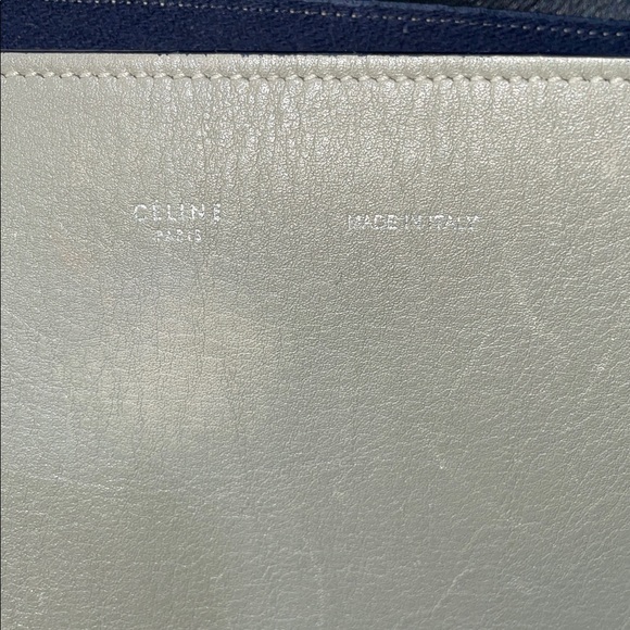 Celine tricolor tote with inside wallet - Picture 3 of 16